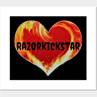 Razorkickstar Gamer Posters and Art